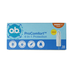 OB Tampons pro comfort advanced super 32.00 Stuks