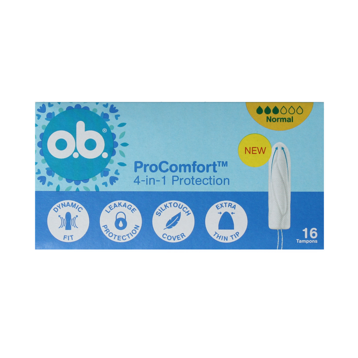 OB Tampons pro comfort advanced normal 16.00 Stuks