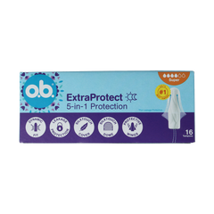 OB Tampons extra protect super 16.00 Stuks