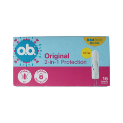 OB Tampons original dynamic fit normal 16.00 Stuks