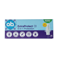 OB Tampons extra protect super plus 16.00 Stuks