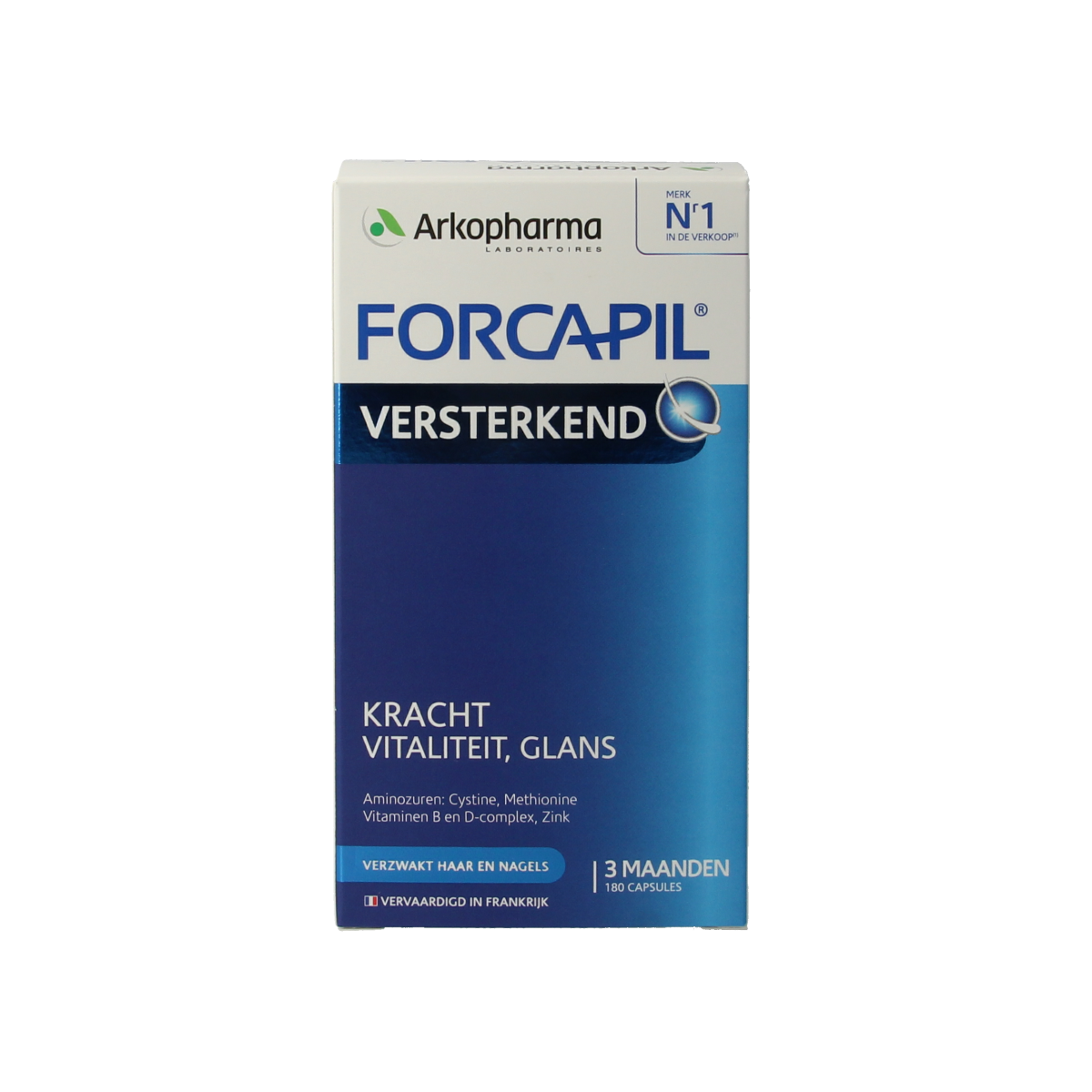 Forcapil Versterkende capsules voor haar en nagels 180.00 Capsules
