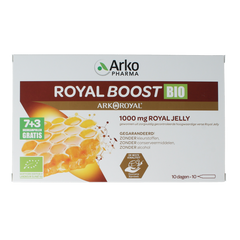 Royal Boost Royal Jelly boost (7 + 3) 15ml per ampul bio 10.00 Ampullen