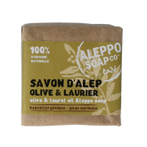 Aleppo Soap Co Zeep olive & laurier 190 Gram
