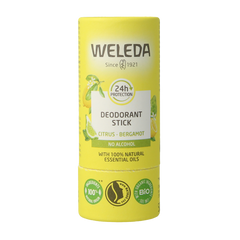 Weleda Deodorant stick citrus + bergamot 24U 50 Gram