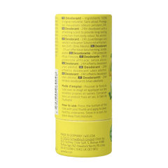 Weleda Deodorant stick citrus + bergamot 24U 50 Gram
