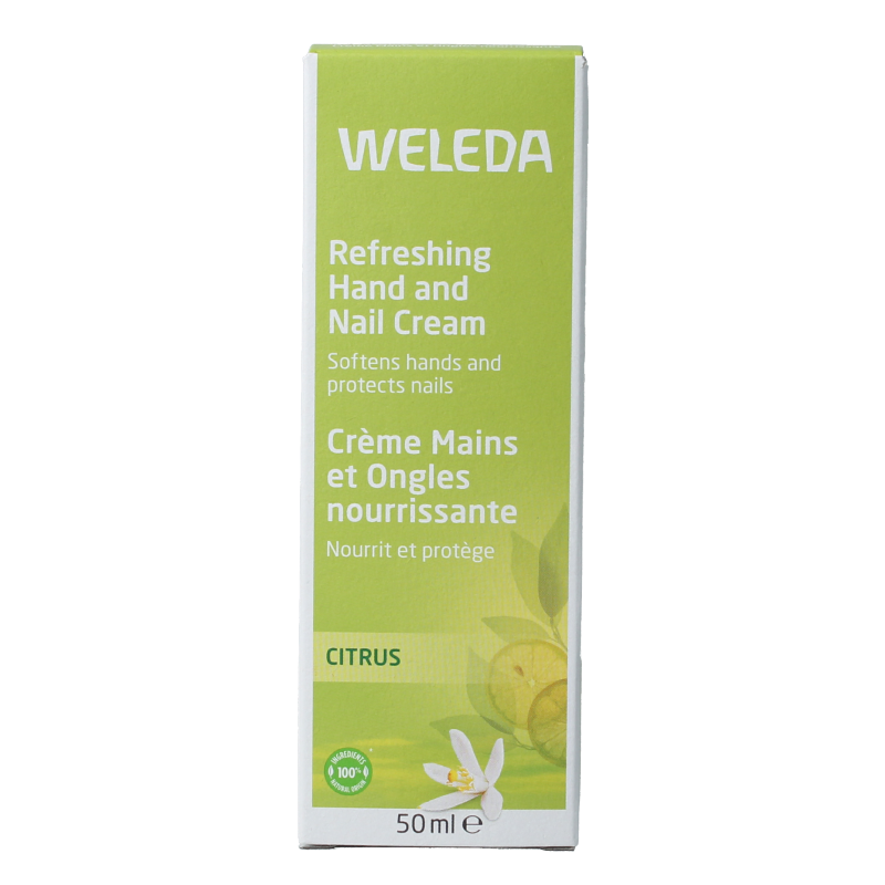 Weleda Citrus hand en nagel creme 50 Milliliter