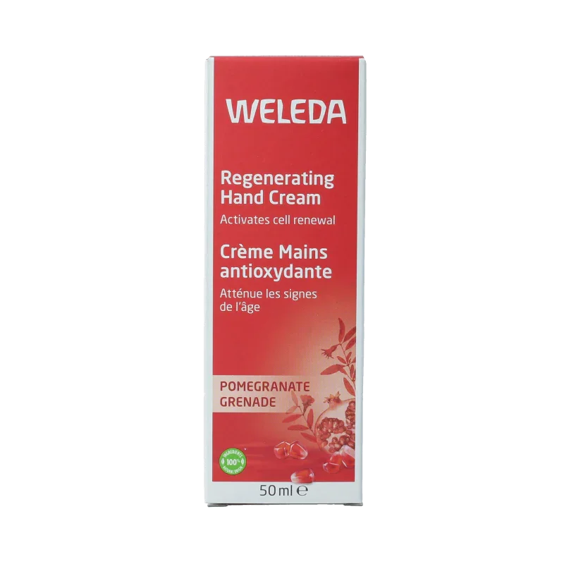 Weleda Granaatappel regenererende handcreme 50 Milliliter