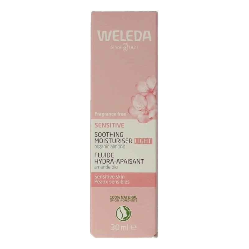 Weleda Gezichtscreme sensitive hydraterend light 30 Milliliter