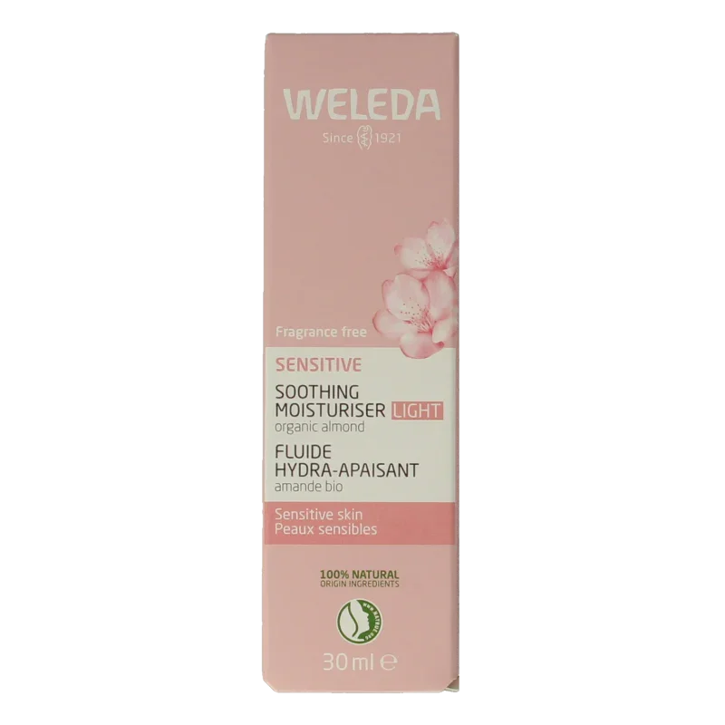 Weleda Gezichtscreme sensitive hydraterend light 30 Milliliter
