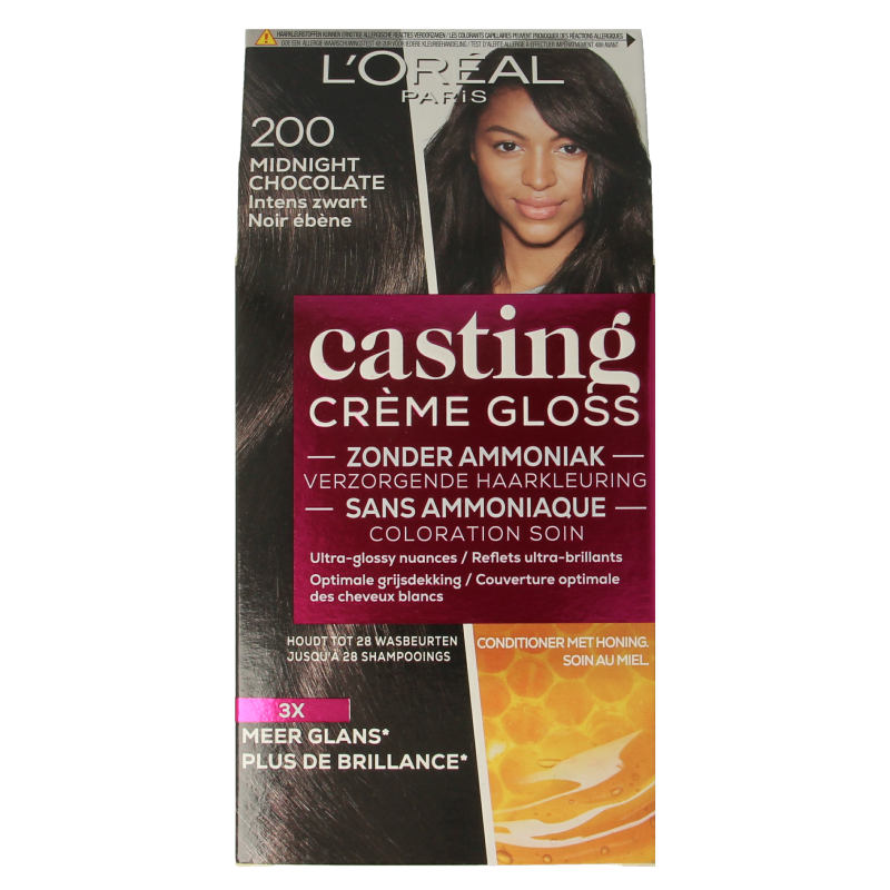 Casting Casting creme gloss 200 Midnight chocolate 1.00 Set