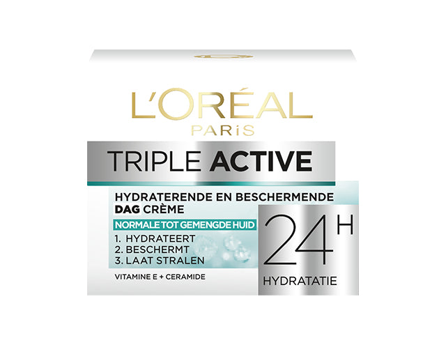 L'Oreal Paris Dermo expertise triple active norm/gem hd dagcreme 50 Milliliter