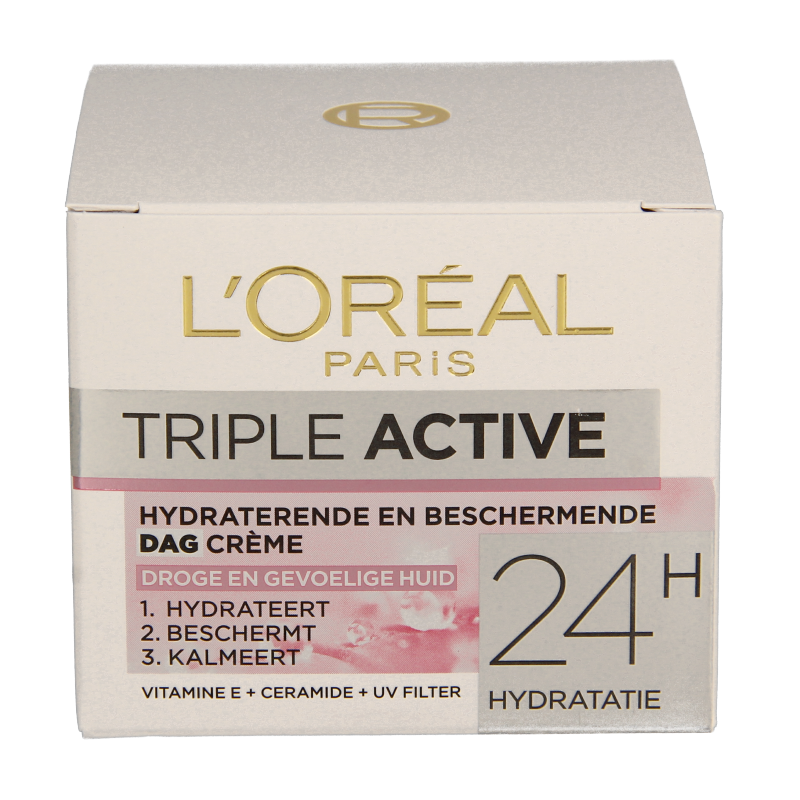 L'Oreal Paris Dermo expertise triple active droog/gev dagcreme 50 Milliliter