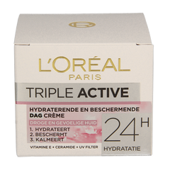 L'Oreal Paris Dermo expertise triple active droog/gev dagcreme 50 Milliliter