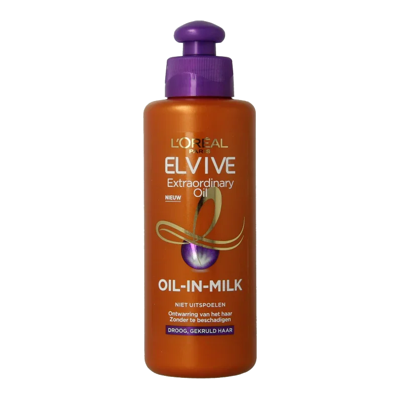 Elvive Extraordinary oil in milk krul verzorging 200 Milliliter