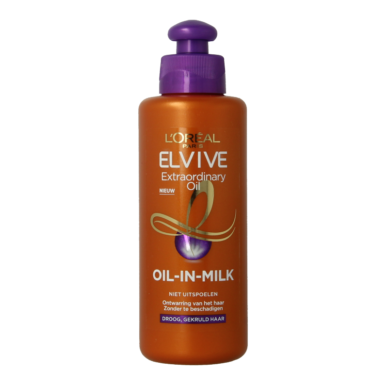 Elvive Extraordinary oil in milk krul verzorging 200 Milliliter