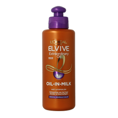 Elvive Extraordinary oil in milk krul verzorging 200 Milliliter