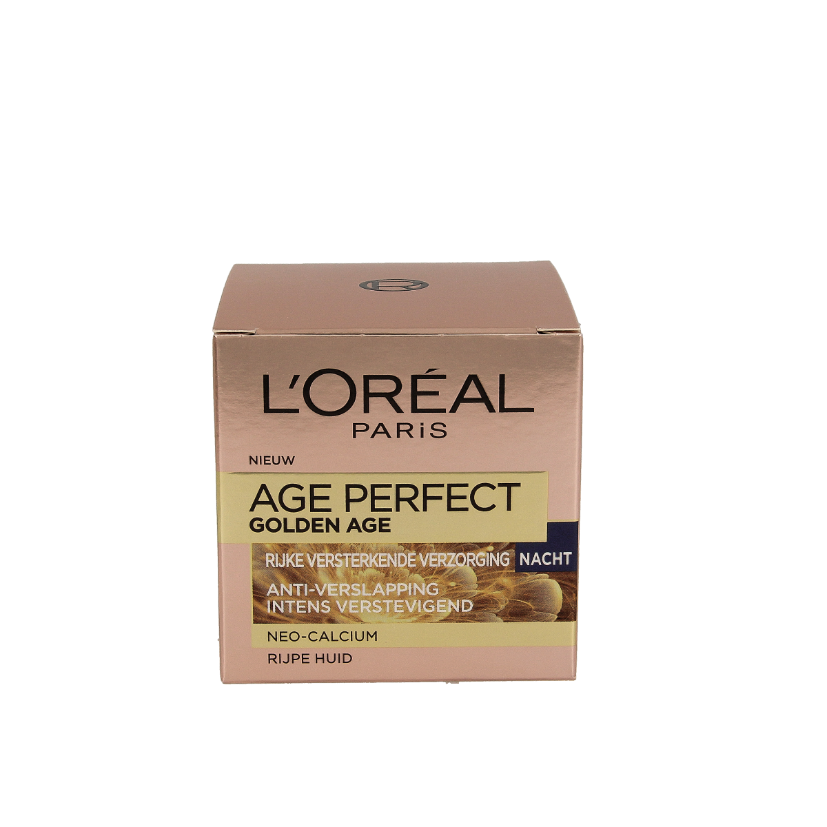 L'Oreal Paris Age perfect gold age nachtcreme pioenroos 50.00 Milliliter