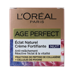 L'Oreal Paris Age perfect gold age nachtcreme pioenroos 50.00 Milliliter