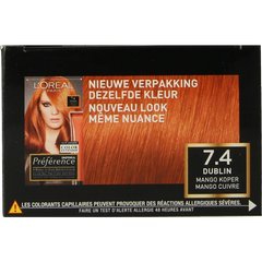 Preference 7.4 Dublin mango koper 1 Set