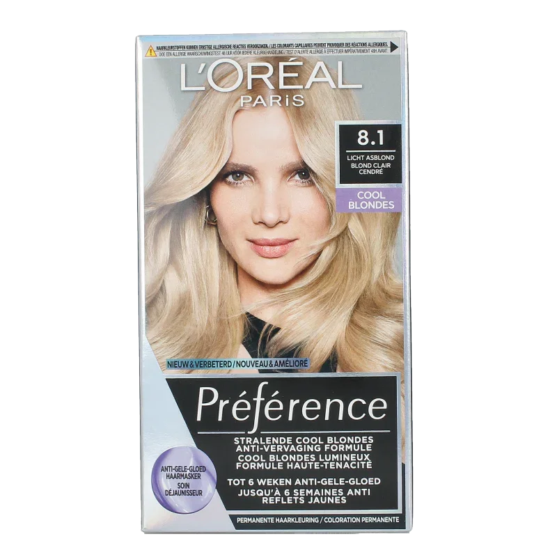 Preference 8.1 Copenhagen licht asblond 1 Set