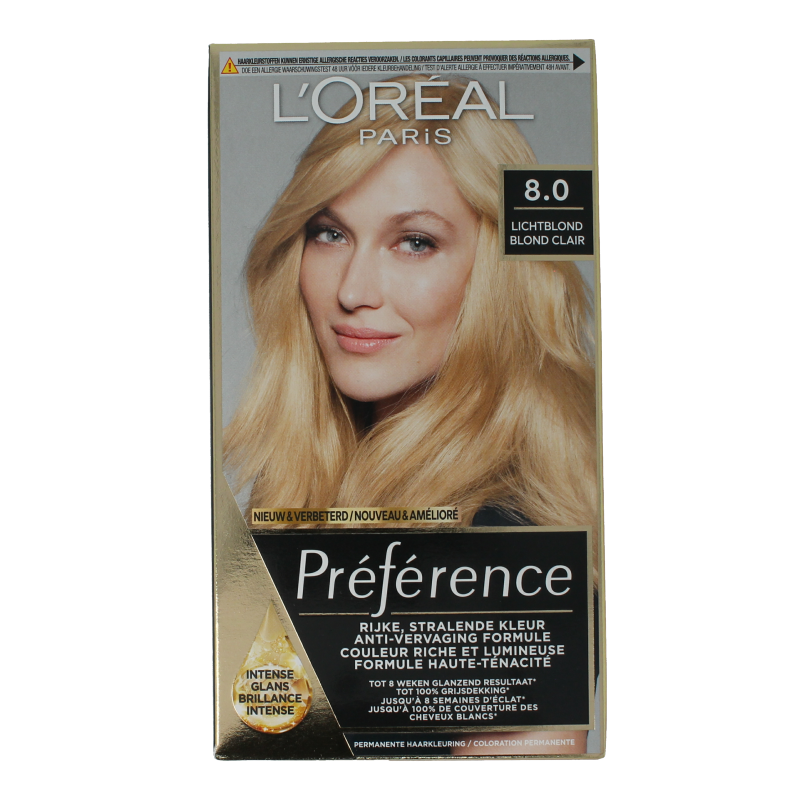 Preference 8 Californie lichtblond 1 Set
