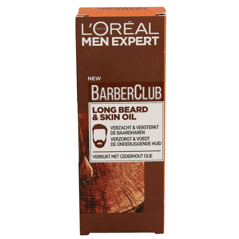 Men Expert Barber club long beard & skin oil 30 Milliliter
