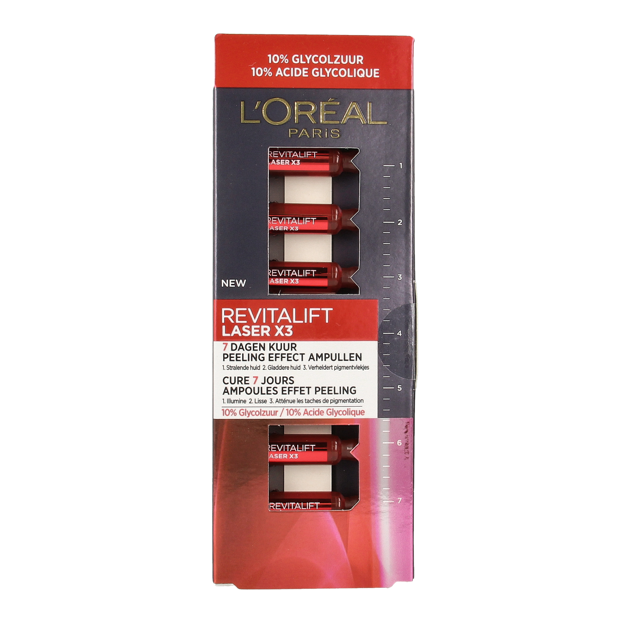 L'Oreal Paris Revitalift Laser X3 Peeling Effect Ampullen 7.00 Ampullen