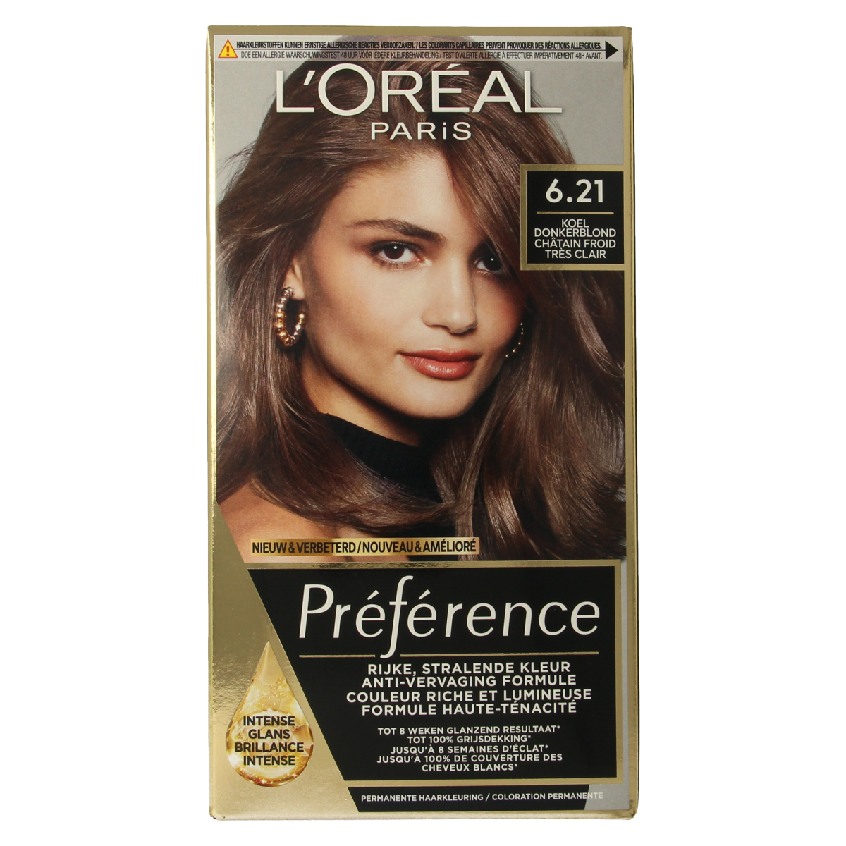 Preference 6.21 Zurich zeer licht koel bruin 1.00 Sachets