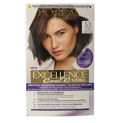 Excellence Cool creme 5.11 ultra as lichtbruin 1 Sachets