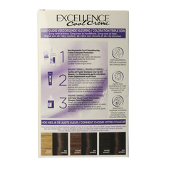 Excellence Cool creme 5.11 ultra as lichtbruin 1 Sachets