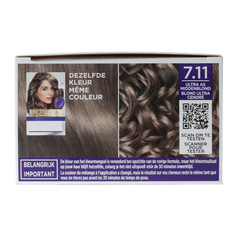 Excellence Cool creme 7.11 ultra asblond 1 Stuks