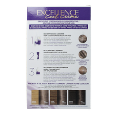 Excellence Cool creme 7.11 ultra asblond 1 Stuks
