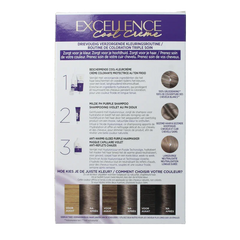 Excellence Cool creme 7.11 ultra asblond 1 Stuks