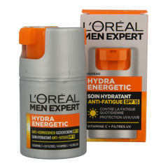 Men Expert Hydra energetic hydraterende gezichtscreme SPF15 50 Milliliter