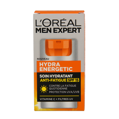 Men Expert Hydra energetic hydraterende gezichtscreme SPF15 50 Milliliter