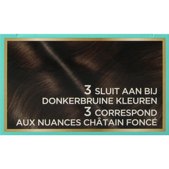 Magic Retouch Permanente haarkleuring nr 3 donkerbruin 1 Stuks