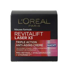 L'Oreal Paris Revitalift laser X3 nachtcreme 50.00 Milliliter