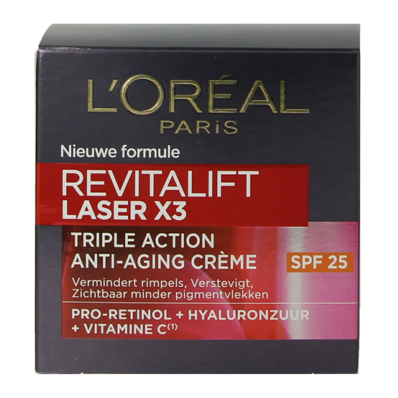 L'Oreal Paris Revitalift laser X3 dagcreme SPF25 50 Milliliter