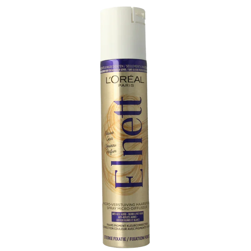 Elnett Purple hairspray sterke fixatie 200 Milliliter