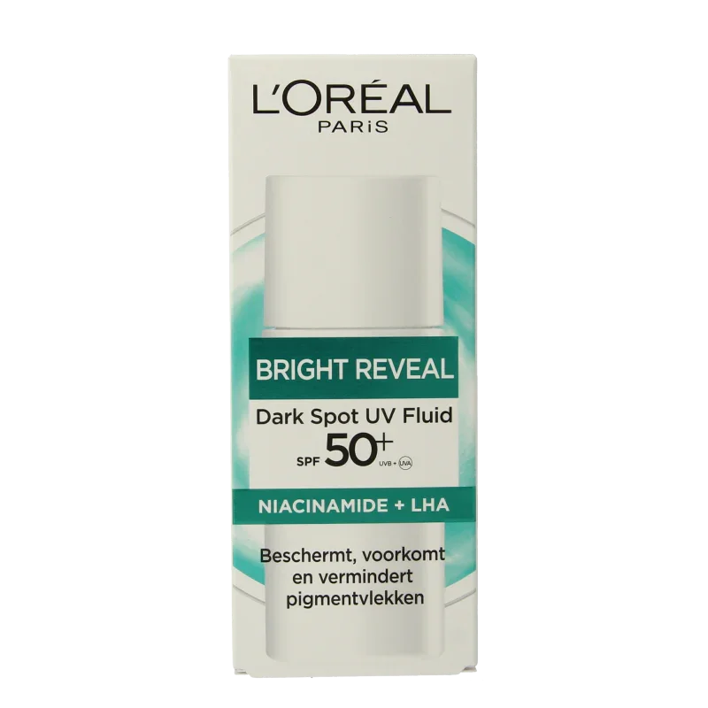 L'Oreal Paris Bright reveal dark spot UV fluid SPF50+ 50 Milliliter