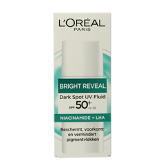 L'Oreal Paris Bright reveal dark spot UV fluid SPF50+ 50 Milliliter
