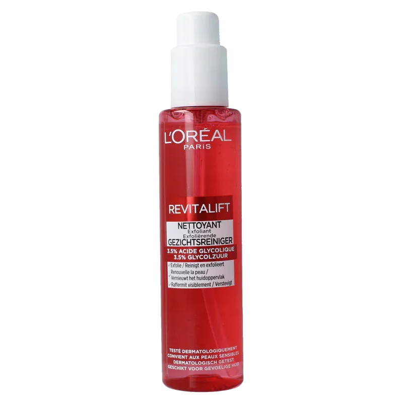 L'Oreal Paris Revitalift glycolic cleanser 150 Milliliter