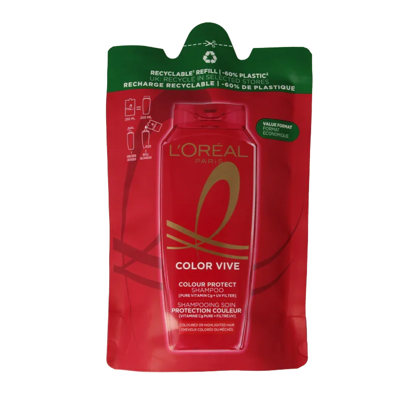 Elvive Shampoo color vive navulling 250 Milliliter