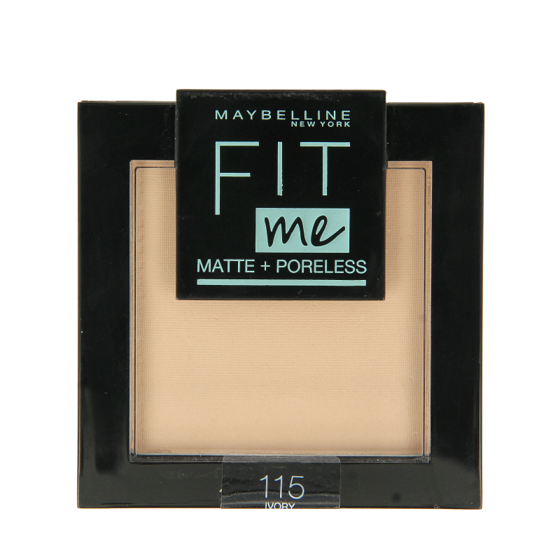 Maybelline Fit Me matte & poreless powder 115 ivory 1 Stuks