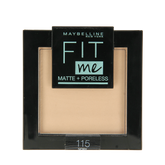 Maybelline Fit Me matte & poreless powder 115 ivory 1 Stuks