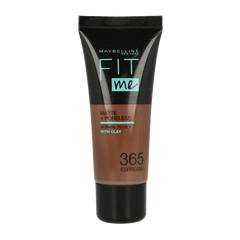 Maybelline Fit Me matte & poreless foundation 365 espresso 1 Stuks