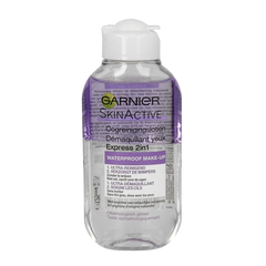 Garnier Skin naturals express oogreinigingslotion 2-in-1 125 Milliliter