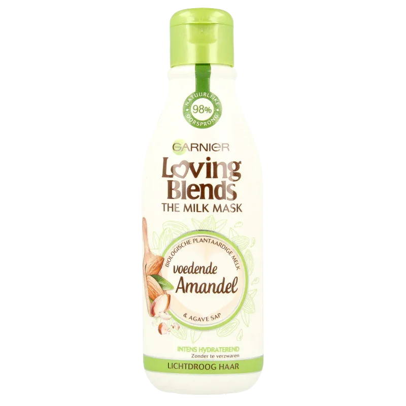 Garnier Loving blends milkmask amandel voedend 250 Milliliter