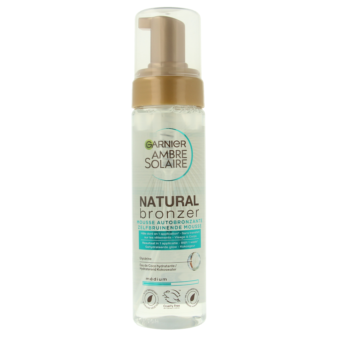 Ambre Solaire Zelfbruiner mousse 200.00 Milliliter
